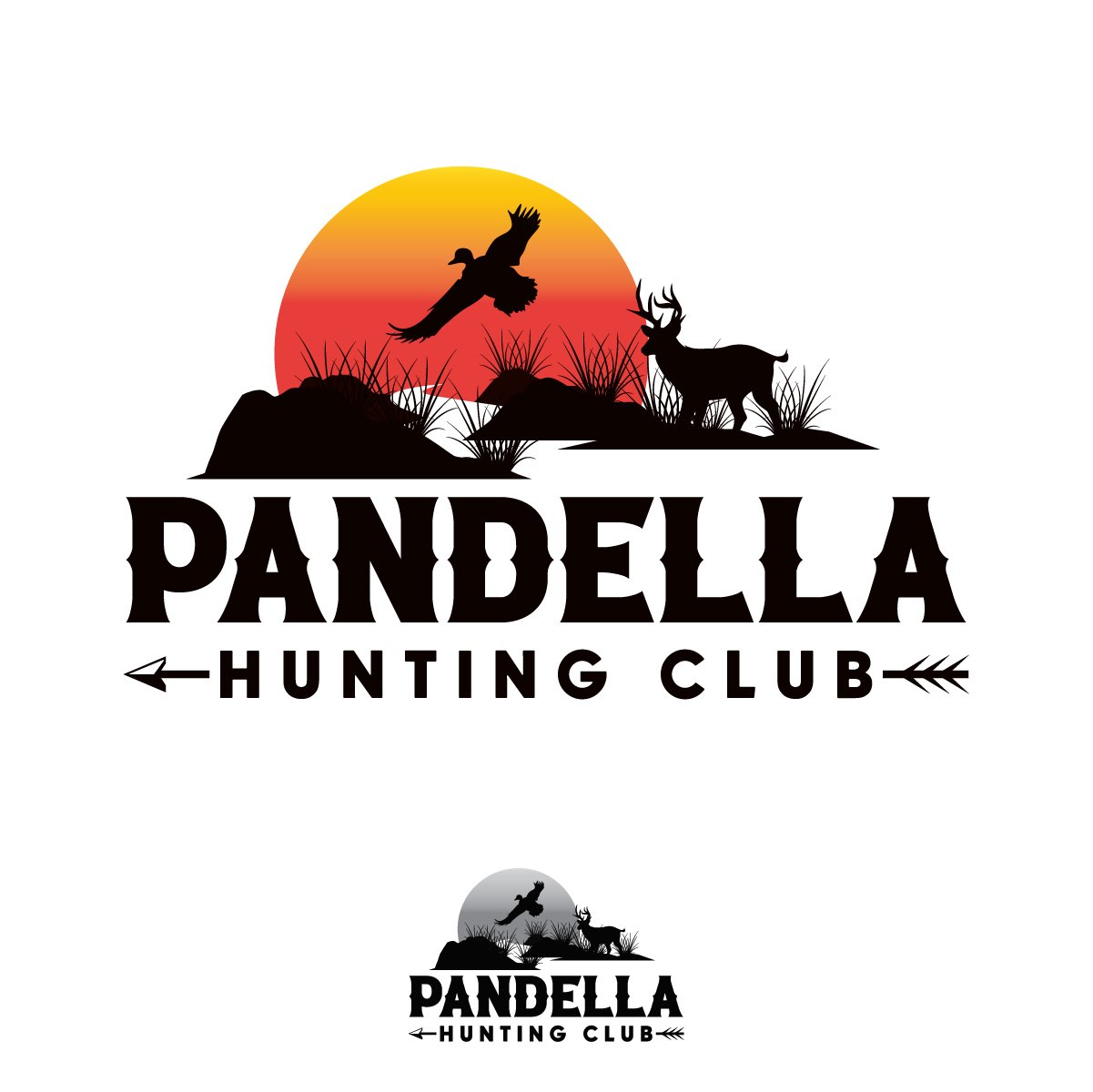 Logo Design by DesignLima for Pandella Hunting Club | Design #37034400