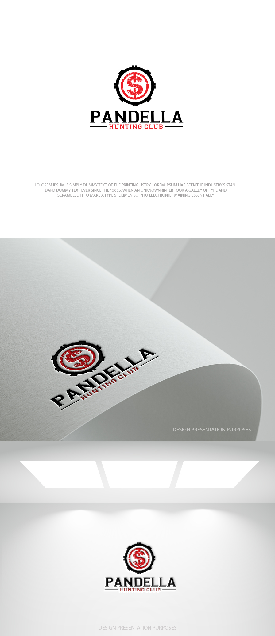 Logo Design by zebronicgraphic for Pandella Hunting Club | Design #37034655