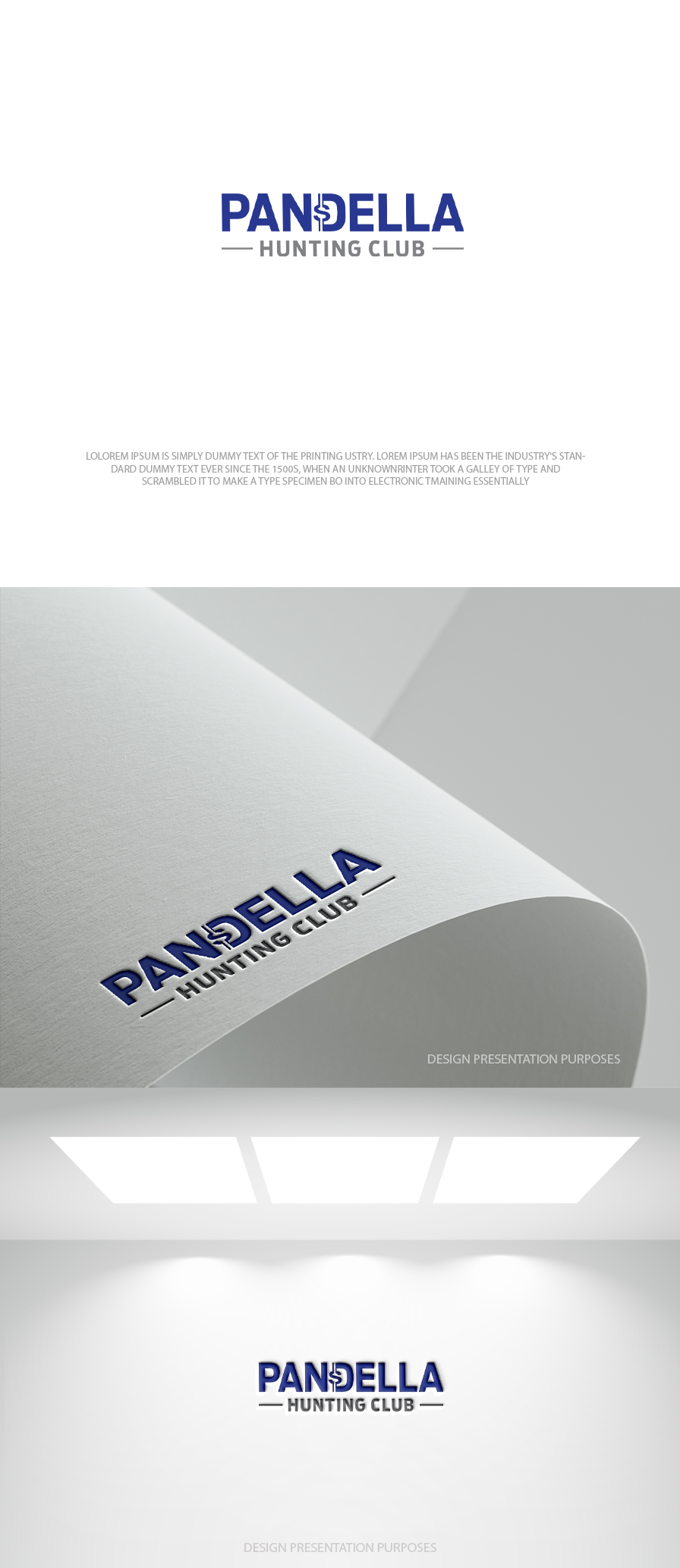 Logo Design by zebronicgraphic for Pandella Hunting Club | Design #37034656