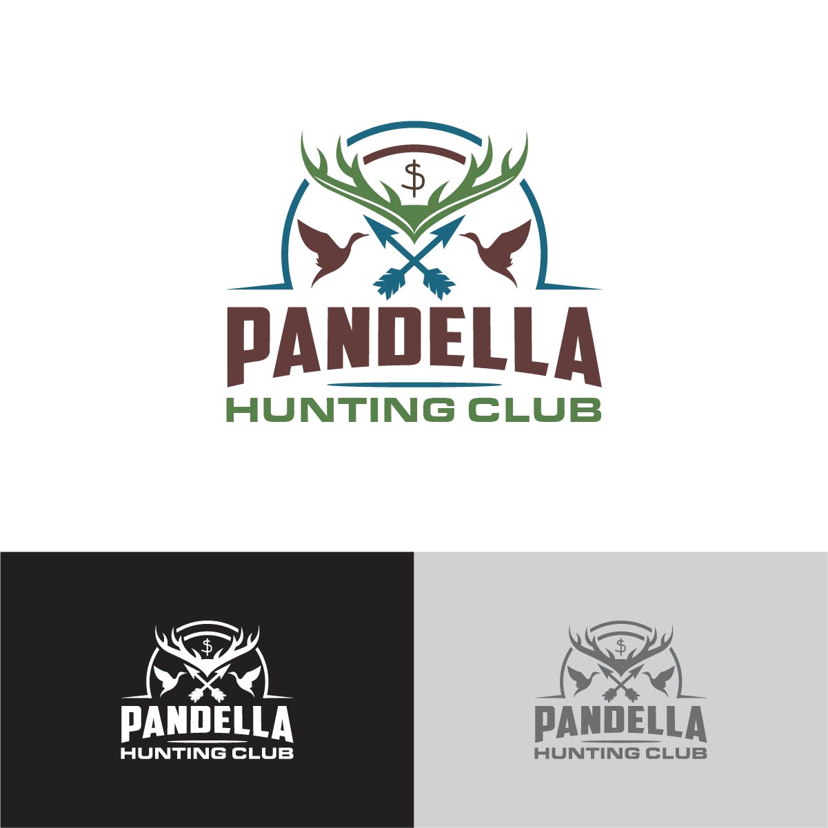 Diseño de Logo por KajalRekha para Pandella Hunting Club | Diseño #37034354