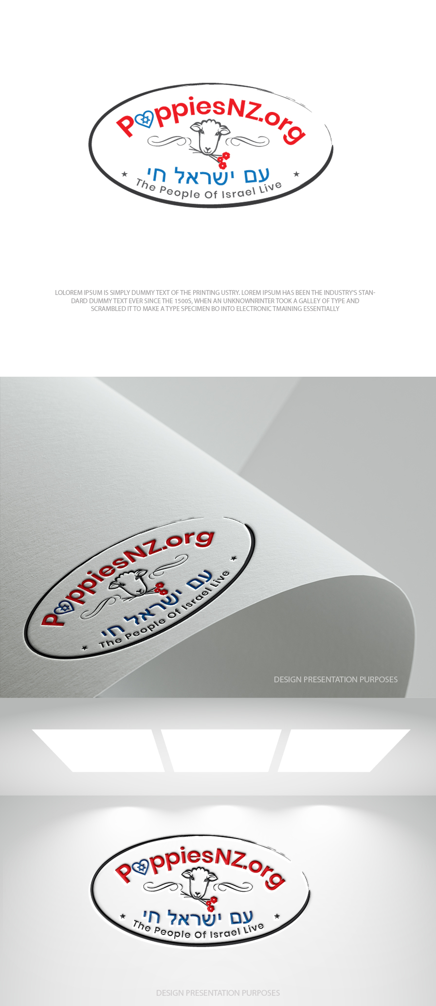 Logo Design by zebronicgraphic for PoppiesNZ | Design #37040063