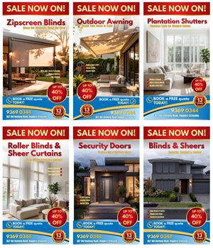 Graphic Design by AZ_Studio for Doors Blinds & Shutters | Design #37032852