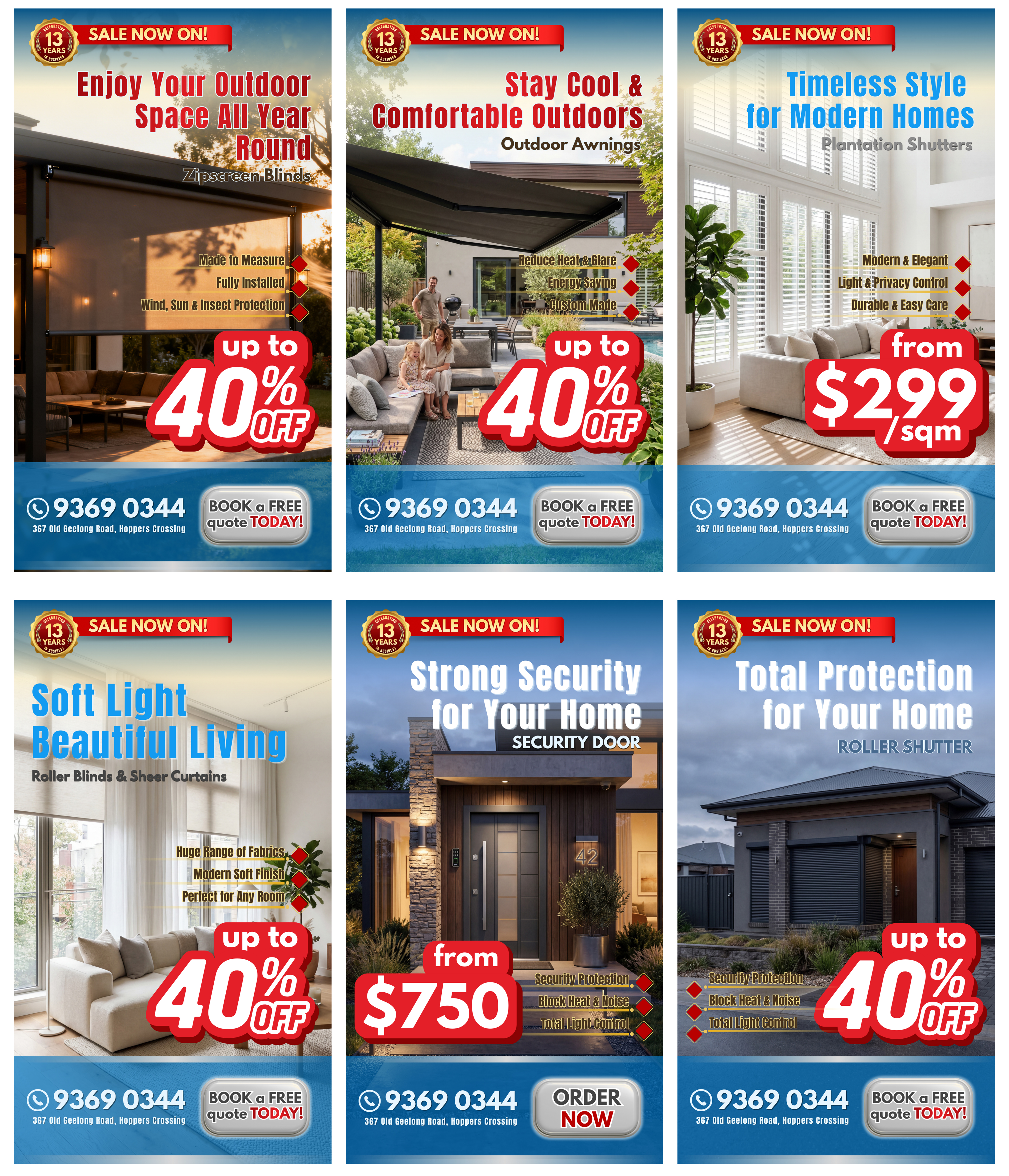 Design Graphique par AZ_Studio pour Doors Blinds & Shutters | Design #37033301