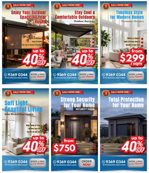 Design Graphique par AZ_Studio pour Doors Blinds & Shutters | Design : #37033301