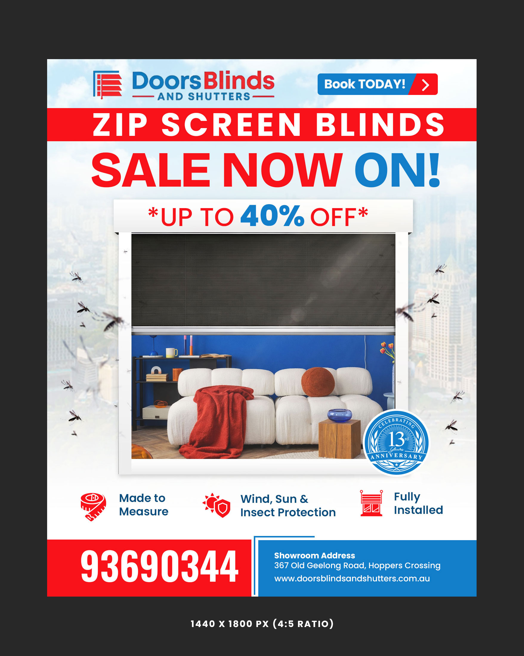 Design Graphique par designcircle pour Doors Blinds & Shutters | Design #37036058