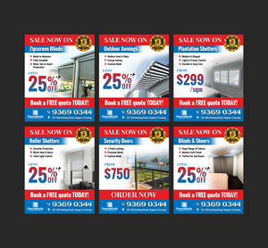 Graphic Design by Creations Box 2015 for Doors Blinds & Shutters | Design #37033857