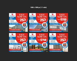 Diseño Gráfico por Creations Box 2015 para Doors Blinds & Shutters | Diseño: #37033862