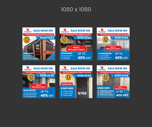 Diseño Gráfico por Creations Box 2015 para Doors Blinds & Shutters | Diseño: #37034072