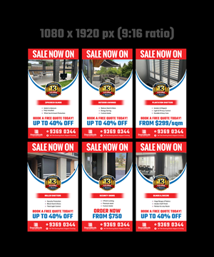 Diseño Gráfico por Creations Box 2015 para Doors Blinds & Shutters | Diseño: #37034074