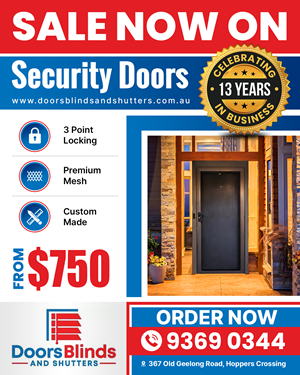 Graphic Design by SAI DESIGNS for Doors Blinds & Shutters | Design: #37049871