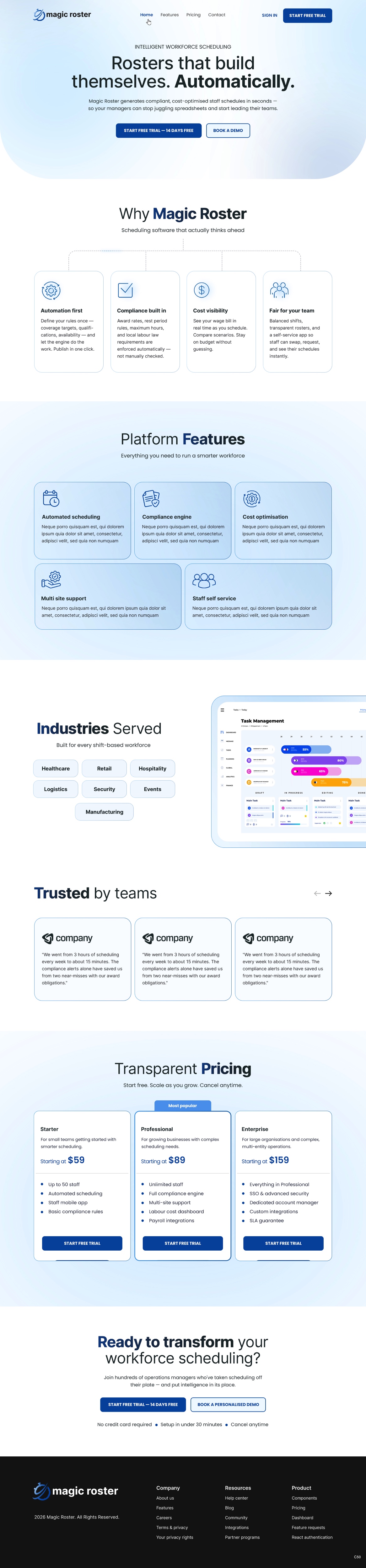 Web Design by pb for Flight Square | Design #37039757