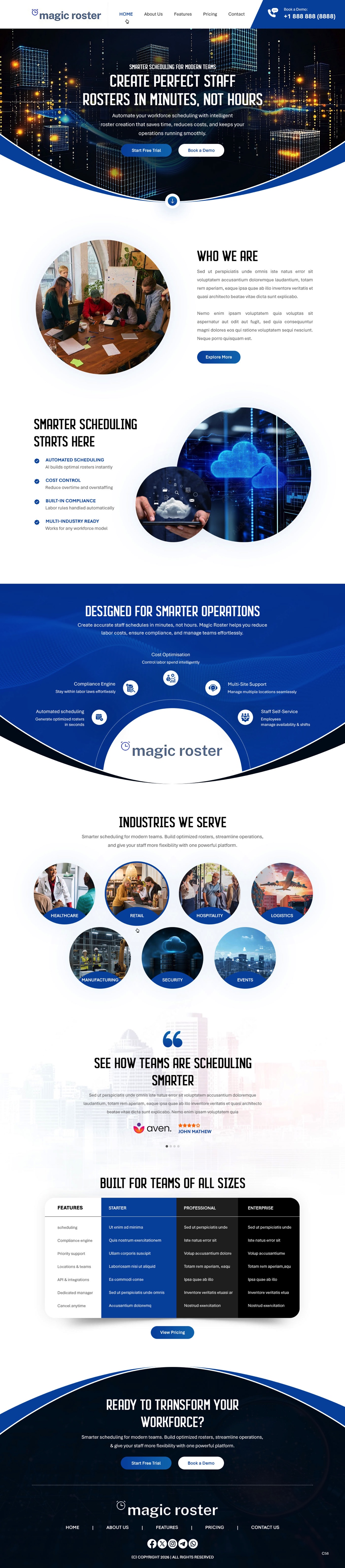 Web Design by pb for Flight Square | Design #37039760