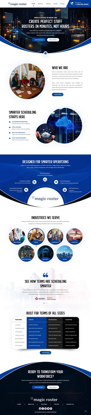 Web Design by pb for Flight Square | Design: #37039760