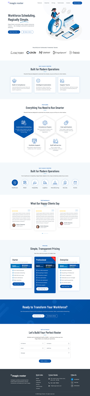 Web Design by Sbss for Flight Square | Design: #37039910