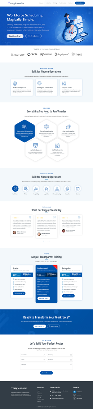 Web Design by Sbss for Flight Square | Design: #37042730