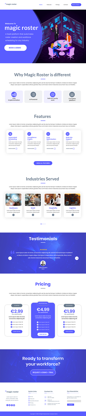 Web Design by Creations Box 2015 for Flight Square | Design: #37042935