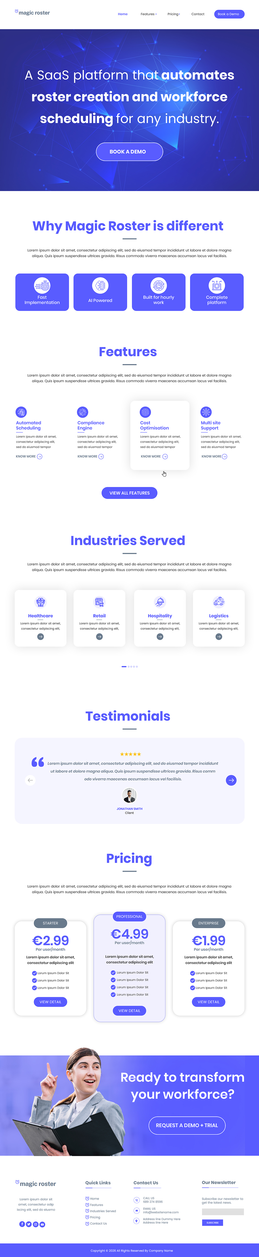 Web Design by Creations Box 2015 for Flight Square | Design #37042936