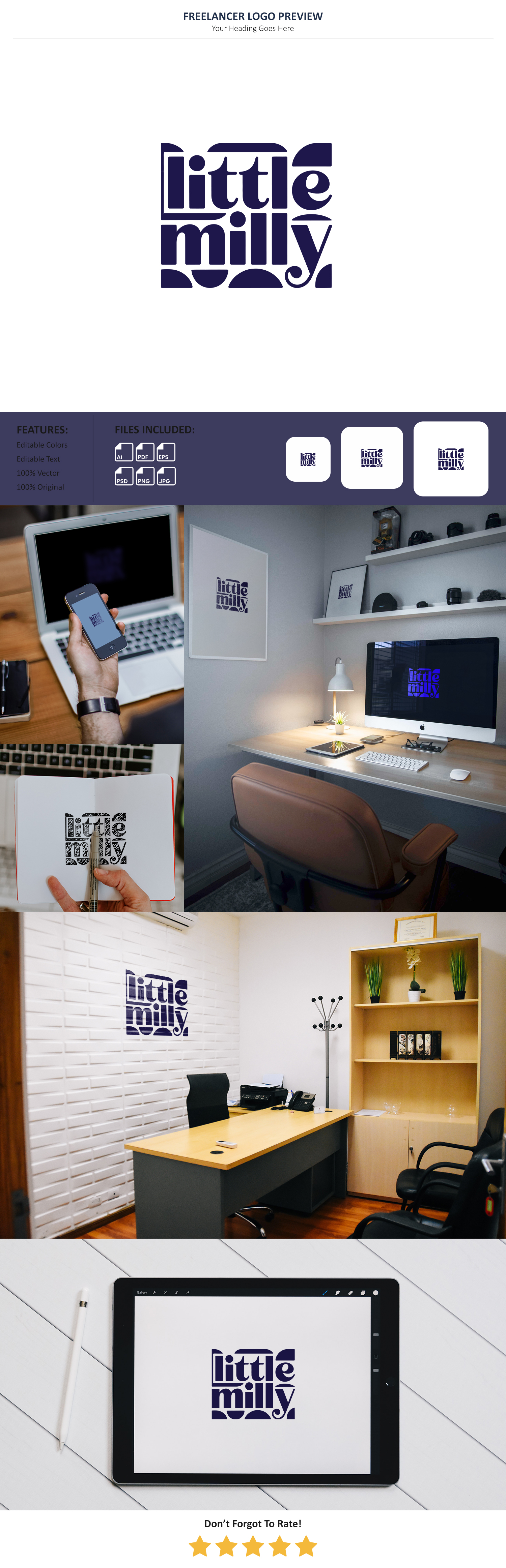 Logo-Design von Pixel Foundry für Little Milly | Design #37036179