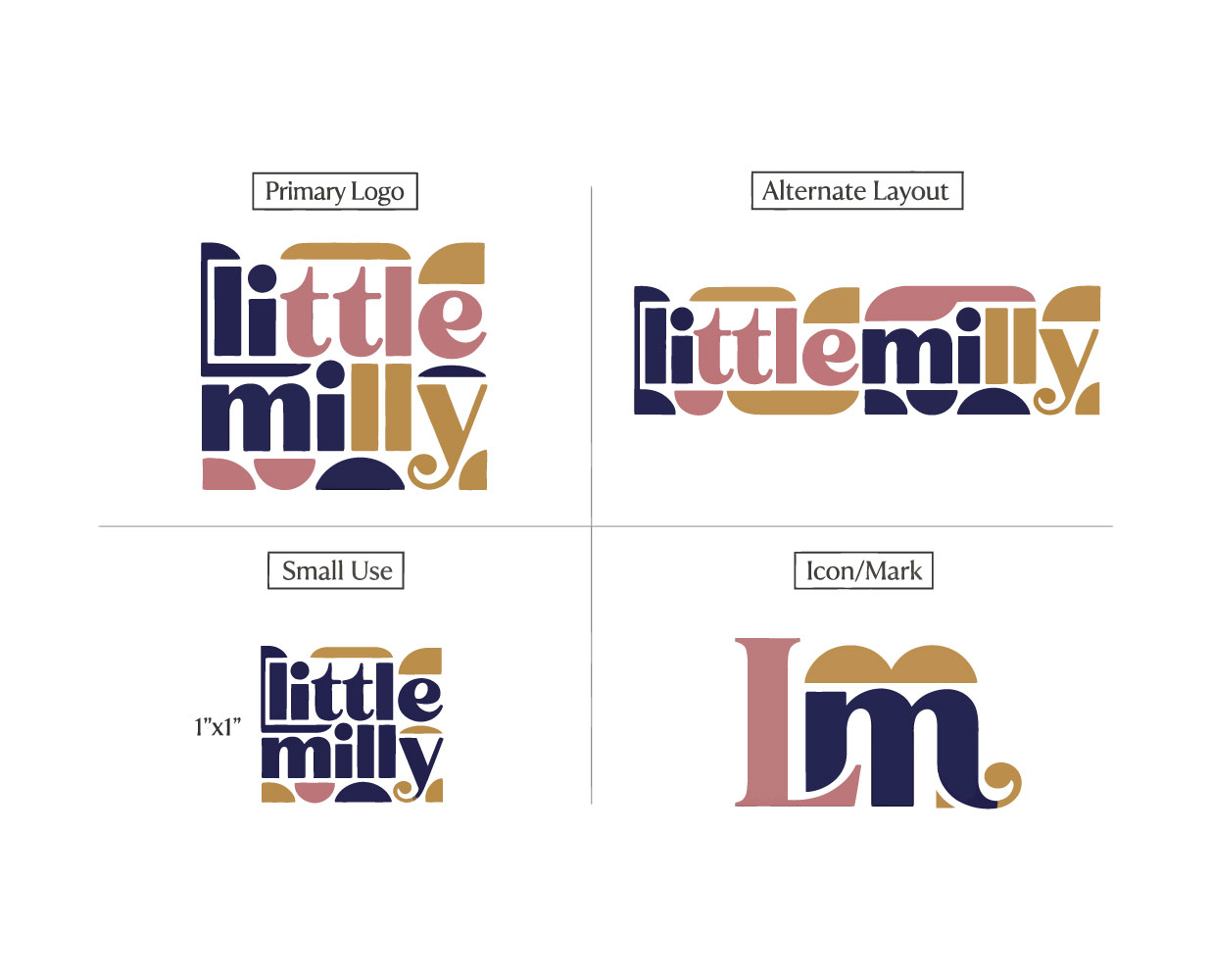 Logo Design by Pixel Foundry for Little Milly | Design #37039745