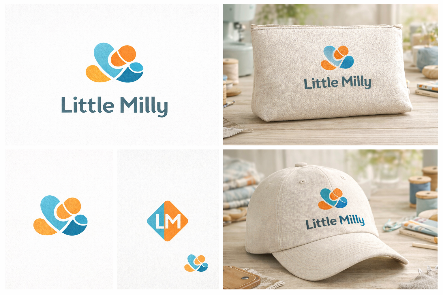 Logo Design by Zoey Ayden for Little Milly | Design #37038856