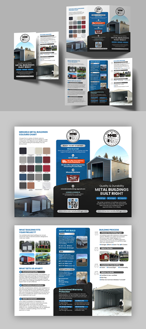 Diseño de Brochure por debdesign para Big Sky Sheds LLC | Diseño: #37038132