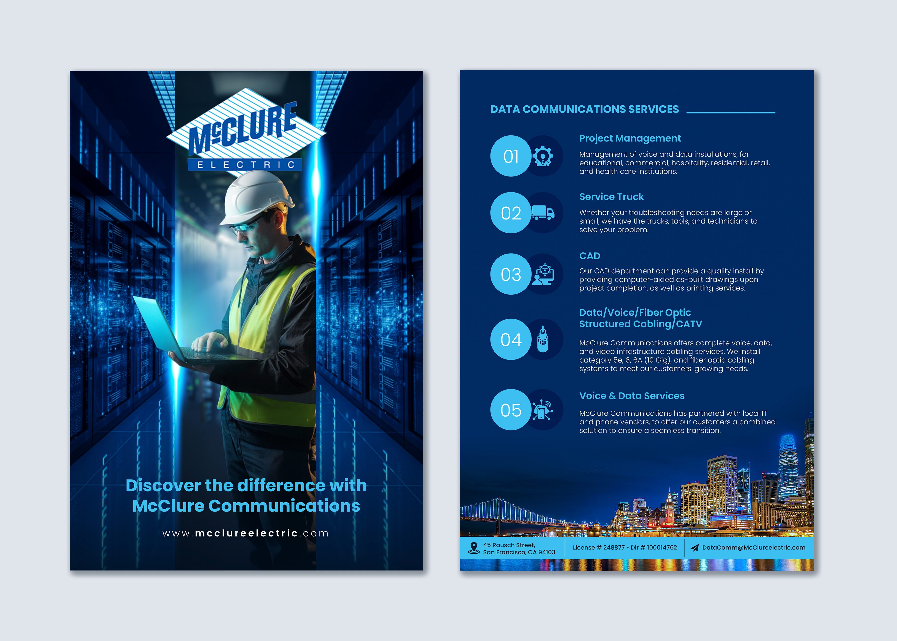 Flyer Design by Sana Creativos for McClure Electric  | Design #37060388