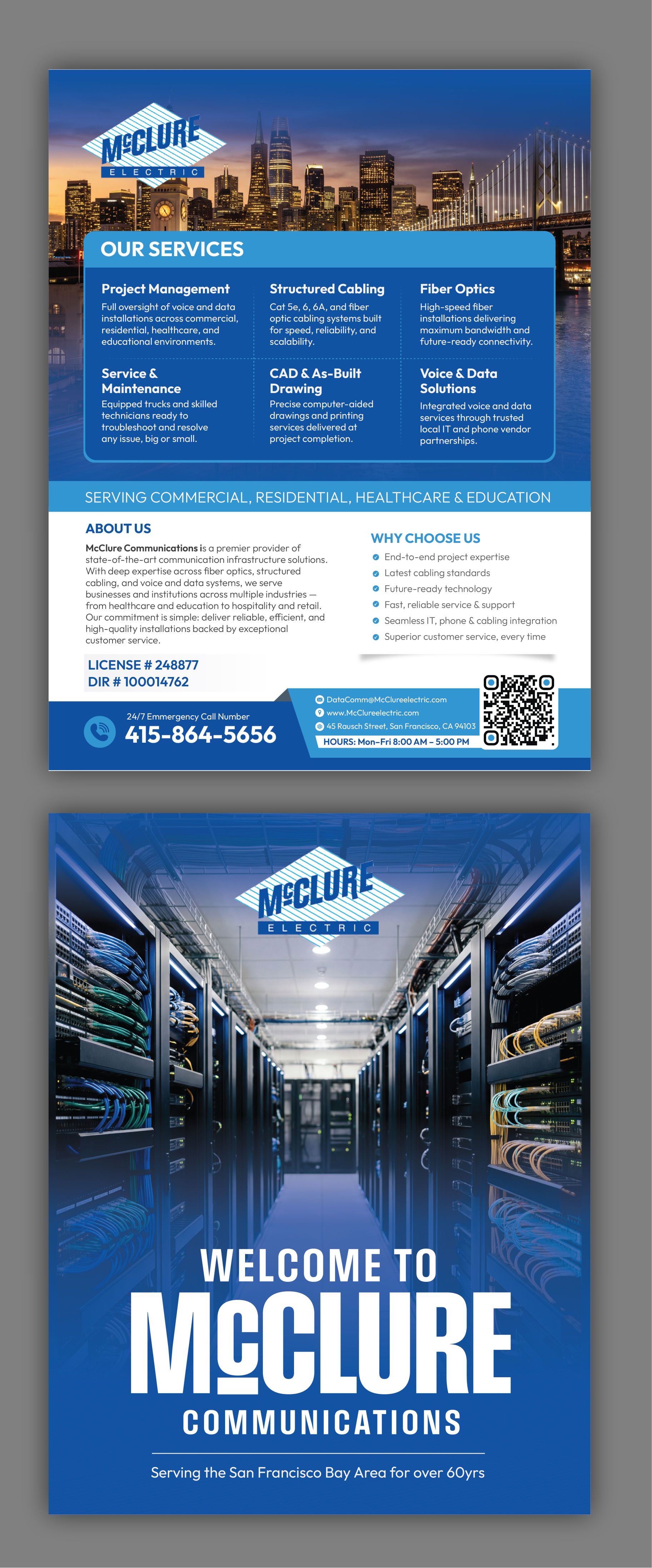 Flyer Design by Nel. for McClure Electric  | Design #37045675