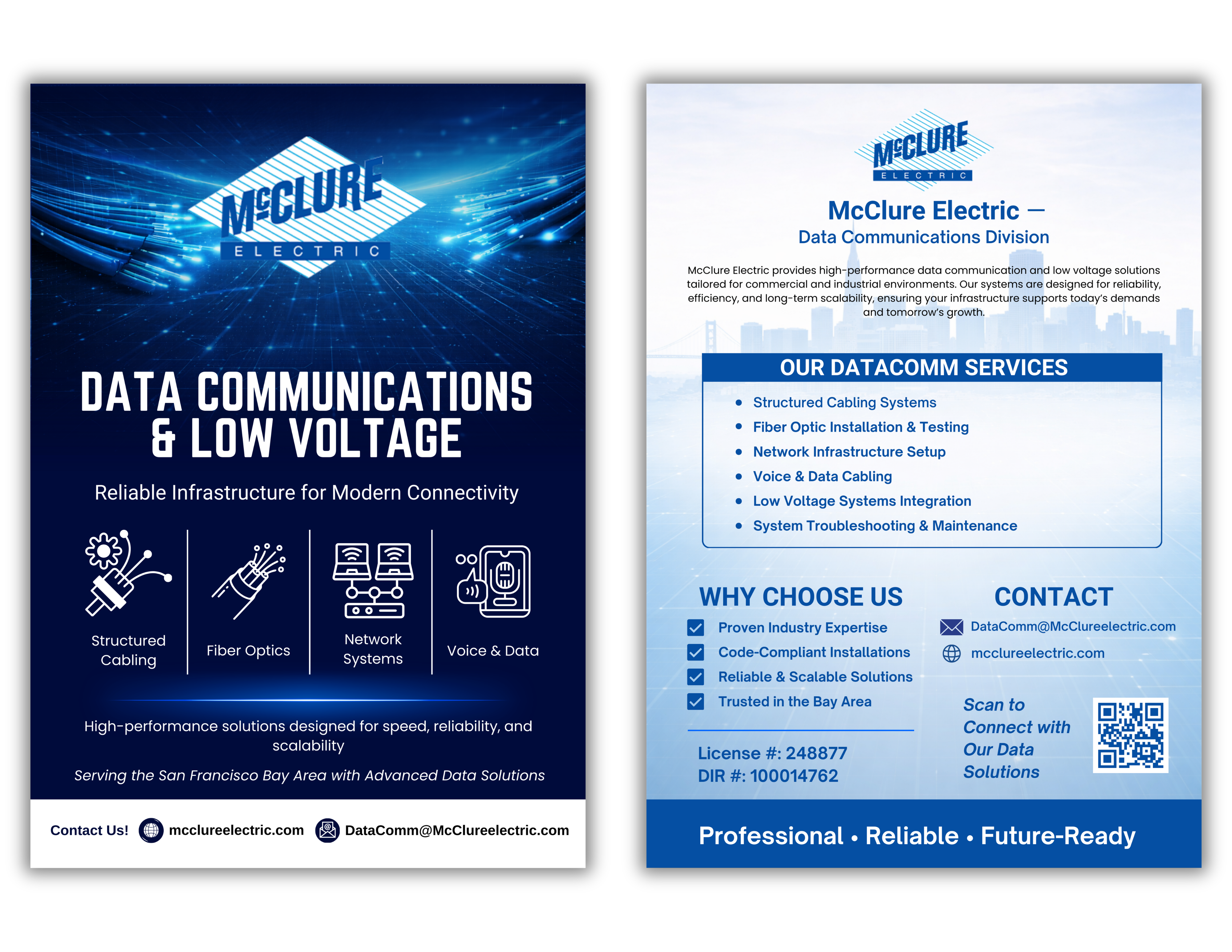 Flyer Design by Custom A for McClure Electric  | Design #37036977