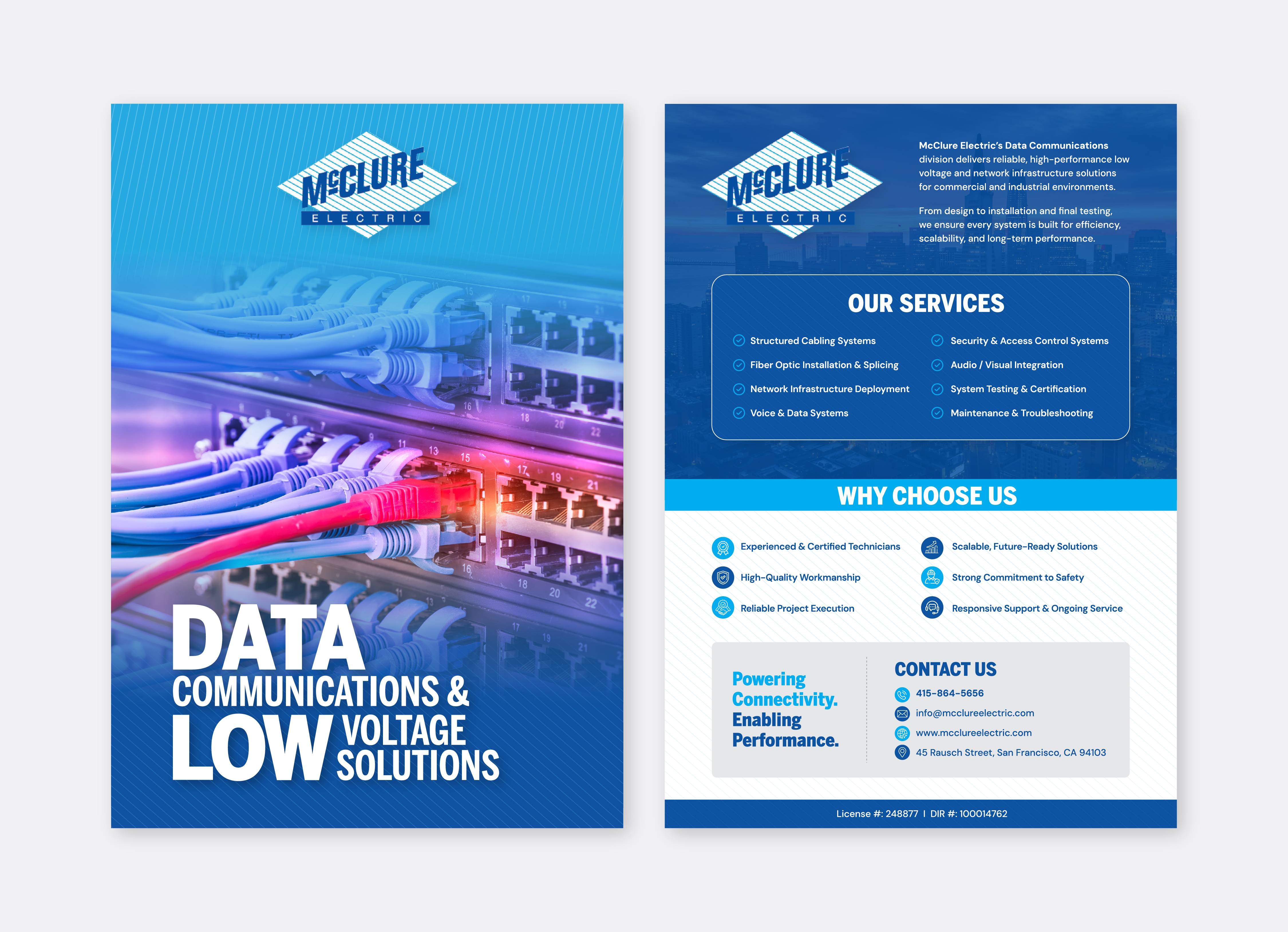 Flyer Design by CRE.TIVE for McClure Electric  | Design #37038092