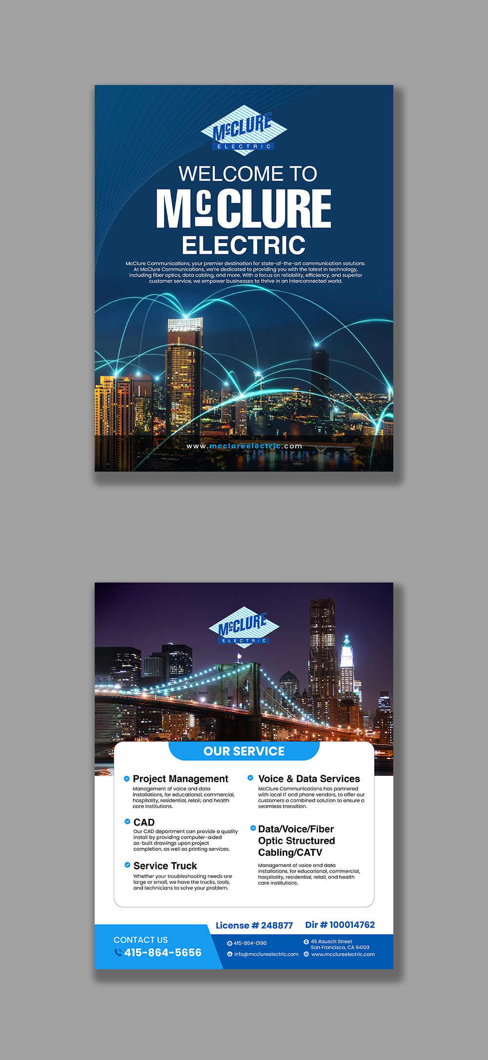 Flyer Design by debdesign for McClure Electric  | Design #37050800