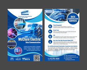Design de Flyer par Creations Box 2015 pour McClure Electric  | Design : #37120064