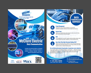 Design de Flyer par Creations Box 2015 pour McClure Electric  | Design : #37120065