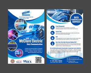 Design de Flyer par Creations Box 2015 pour McClure Electric  | Design : #37121370