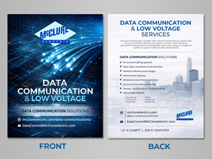Flyer Design by rug for McClure Electric  | Design #37054854