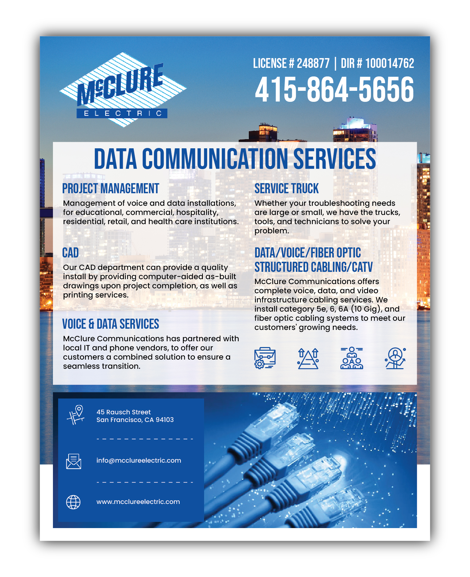 Flyer Design by 3Guys for McClure Electric  | Design #37057248