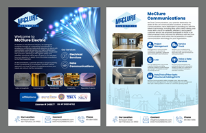 Flyer Design by Stan$oul for McClure Electric  | Design: #37050366