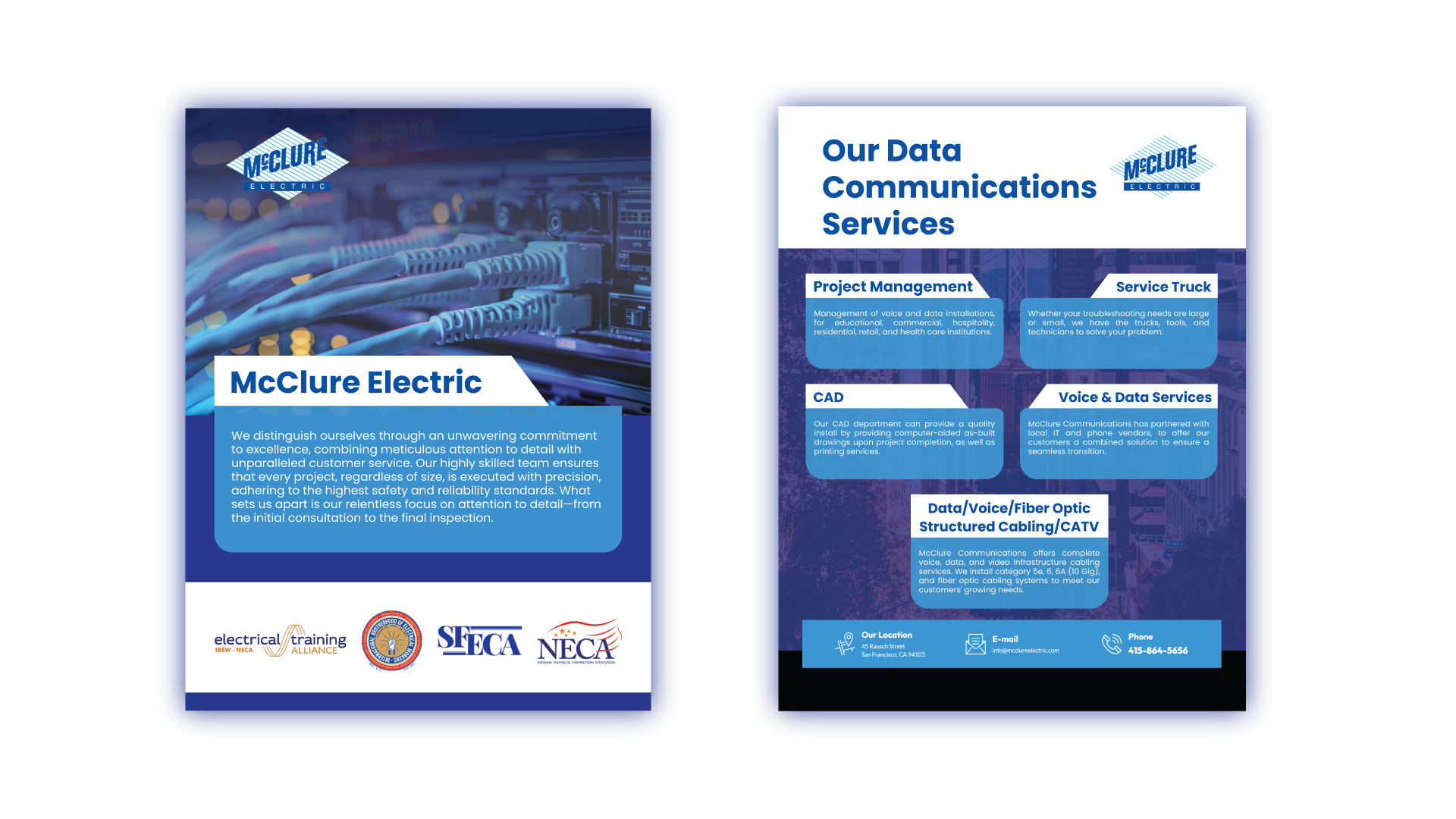 Flyer Design by nurulhasan.iou for McClure Electric  | Design #37060140