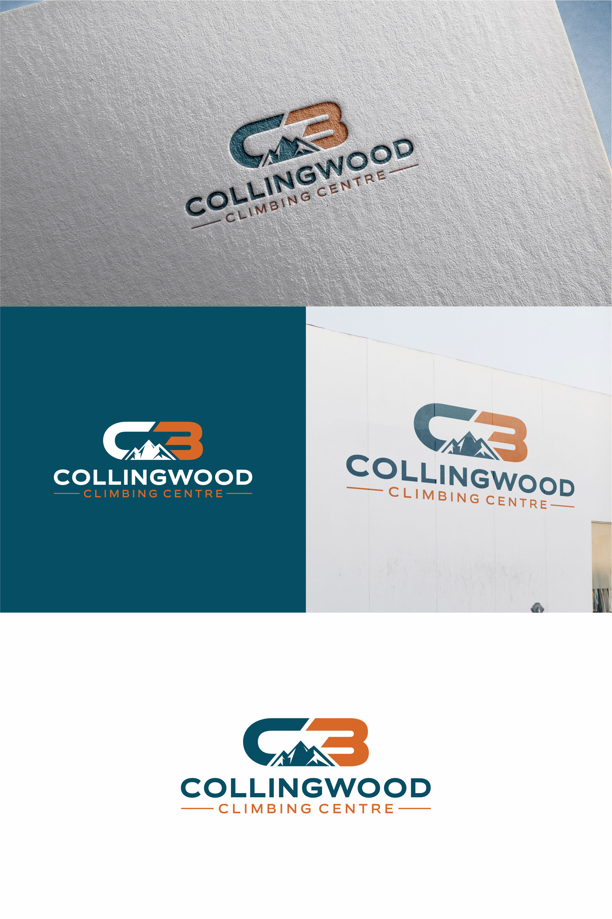 Logo Design by melzh for Collingwood Climbing Centre | Design #37047851