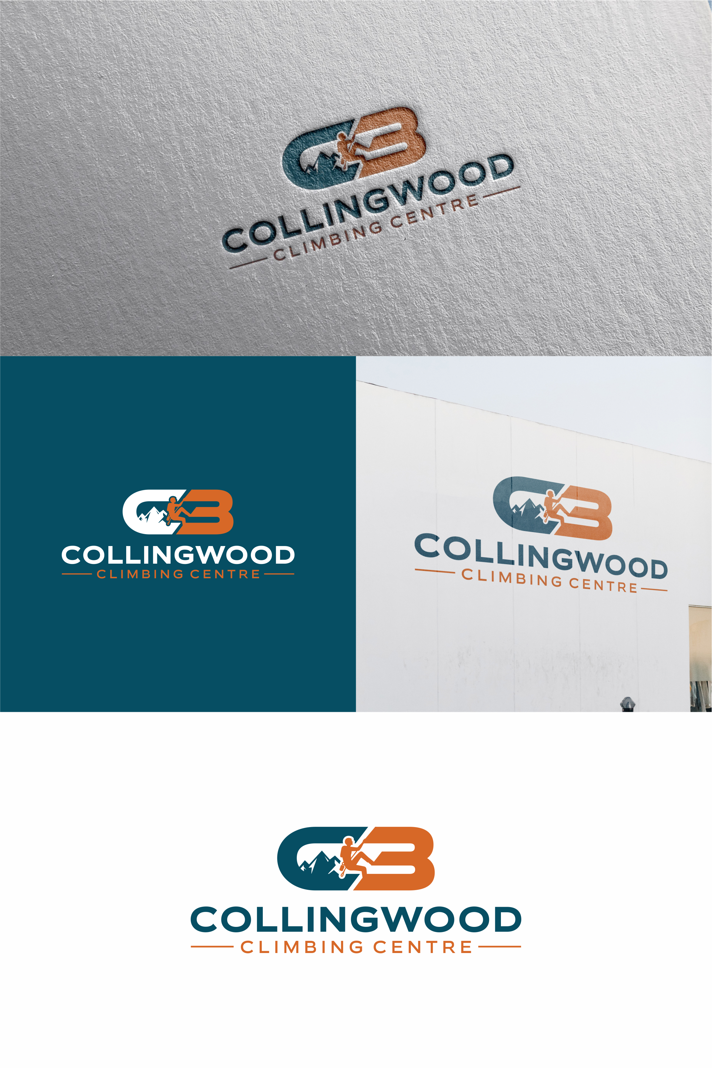Logo Design by melzh for Collingwood Climbing Centre | Design #37047868