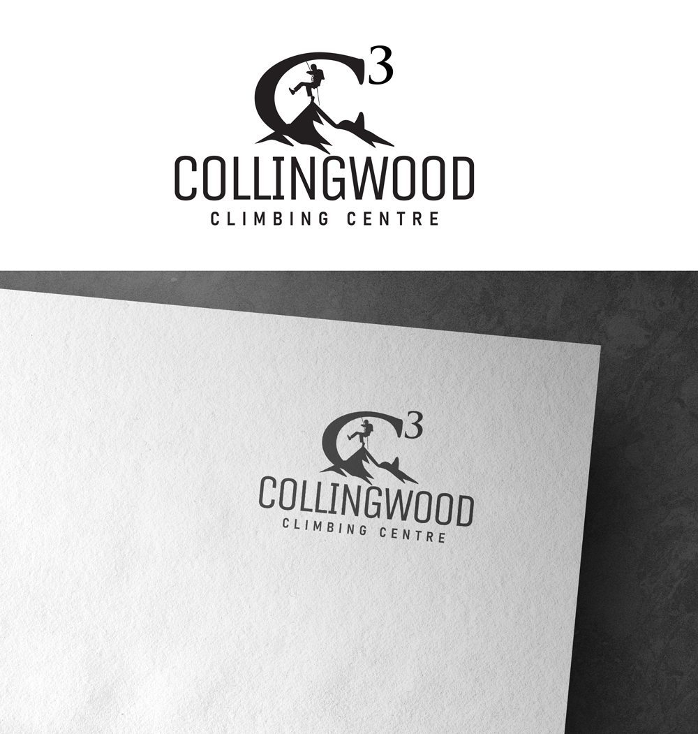 Logo Design by RA-bica for Collingwood Climbing Centre | Design #37038621