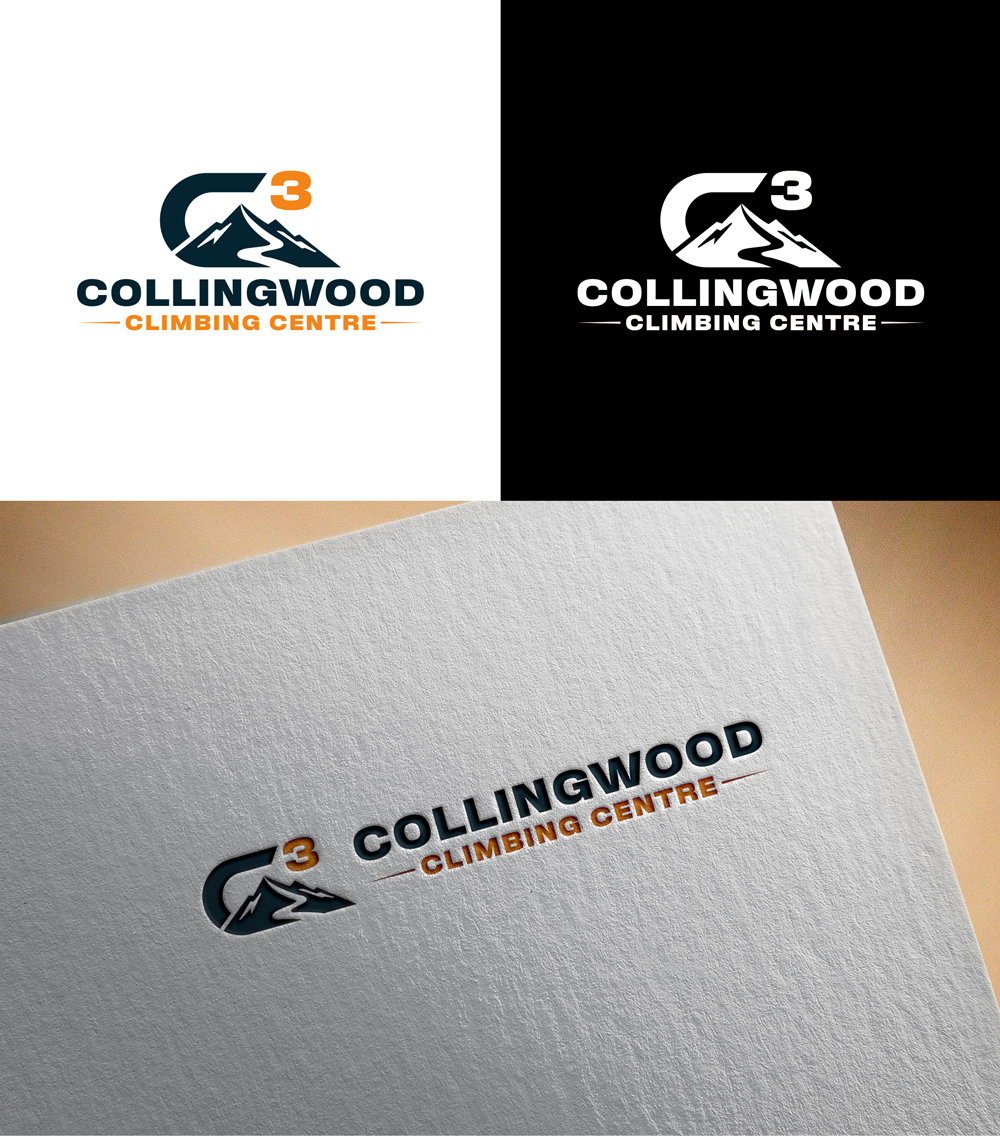 Logo Design by RA-bica for Collingwood Climbing Centre | Design #37042593