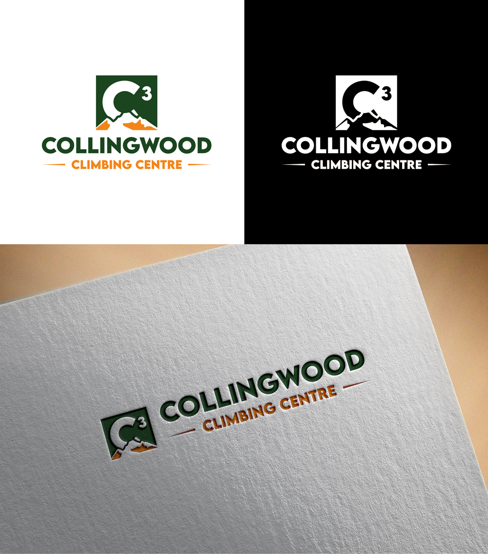 Logo Design by RA-bica for Collingwood Climbing Centre | Design #37042594