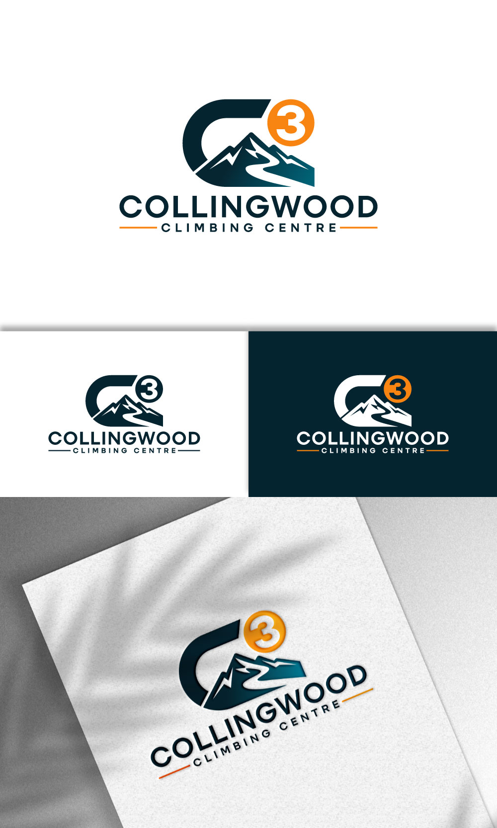 Logo Design by loveqis for Collingwood Climbing Centre | Design #37038661