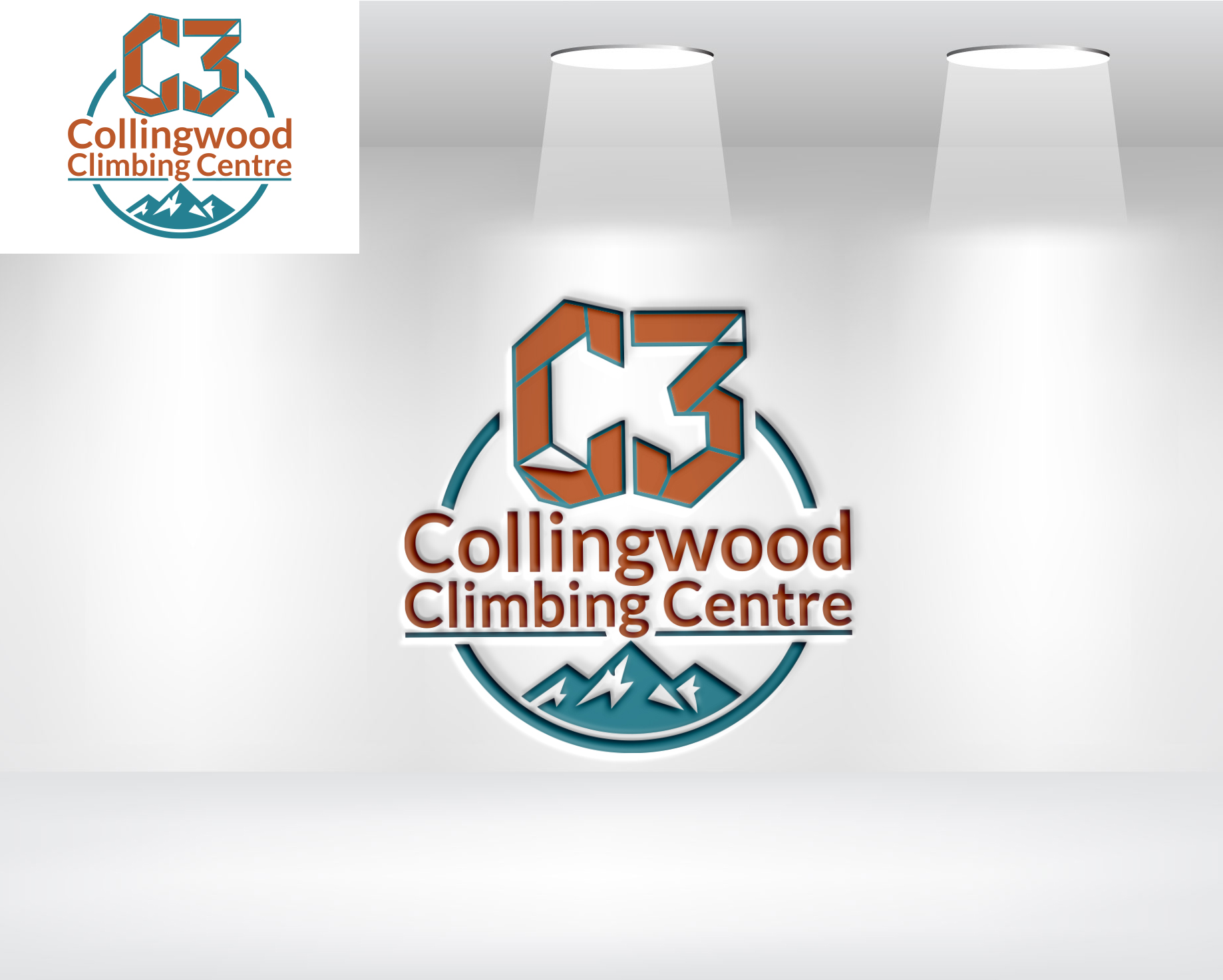 Logo Design by niajul hok for Collingwood Climbing Centre | Design #37037733