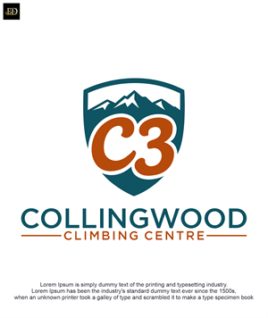Logo Design by Eldmal for Collingwood Climbing Centre | Design: #37040919