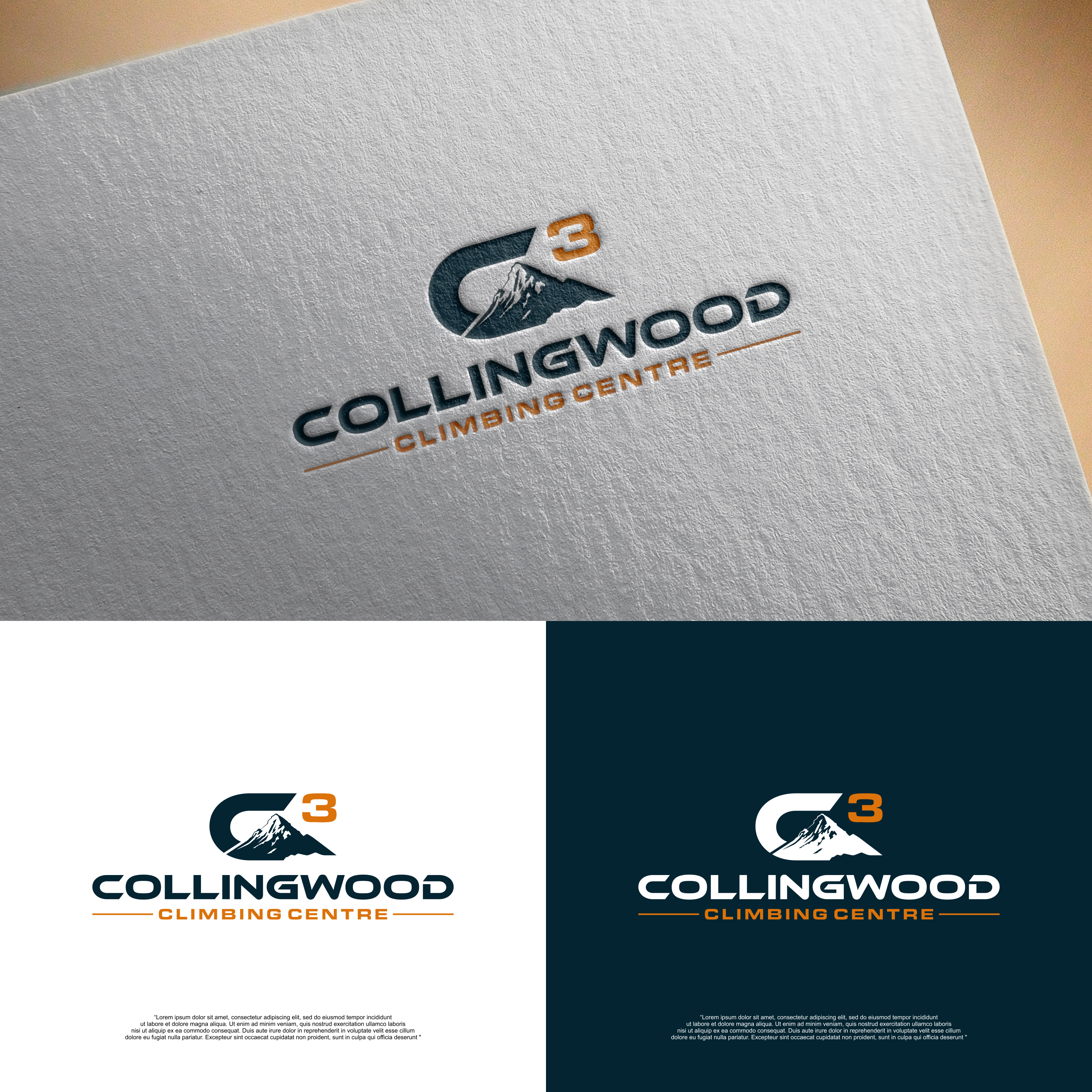 Diseño de Logo por izdihaar studio para Collingwood Climbing Centre | Diseño #37038160