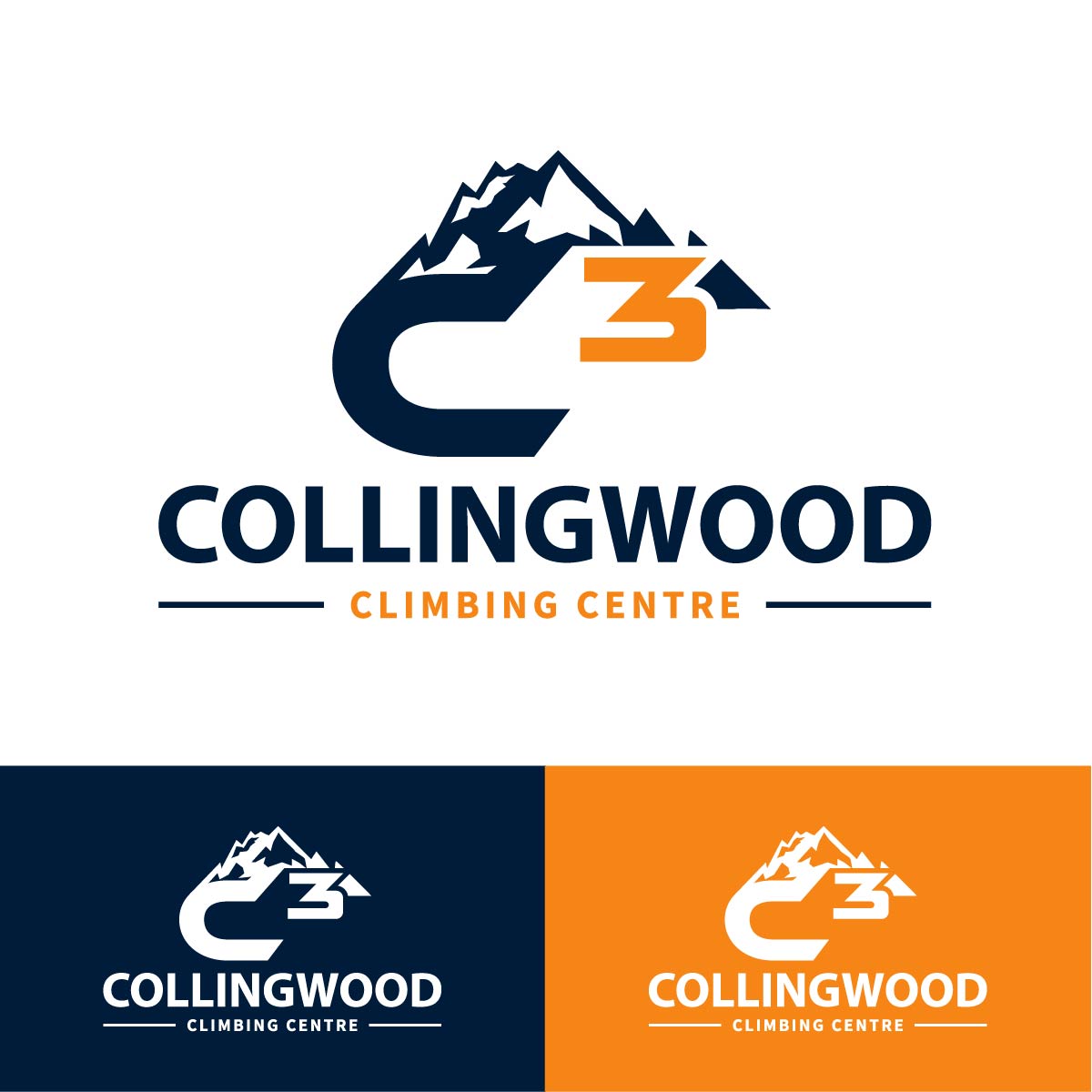 Logo Design by MonsterDesign for Collingwood Climbing Centre | Design #37038741