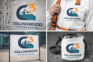 Logo Design by Max37 for Collingwood Climbing Centre | Design: #37048698