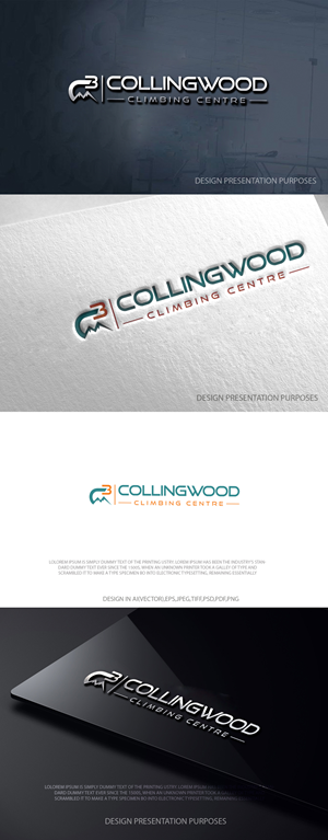 Design de Logo par zebronicgraphic pour Collingwood Climbing Centre | Design : #37038620