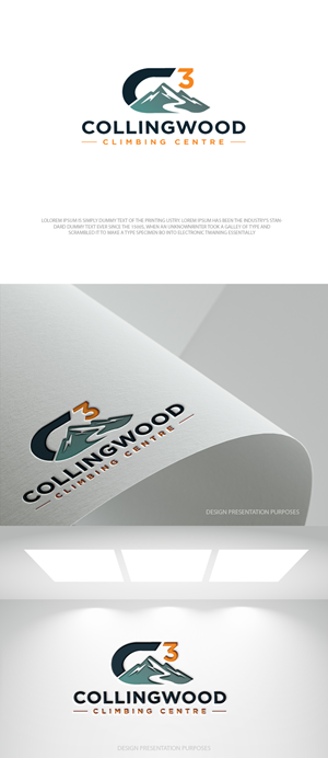 Diseño de Logo por zebronicgraphic para Collingwood Climbing Centre | Diseño: #37043601